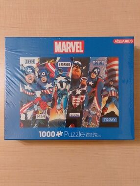 Marvel Captain America 1000 Pieces Jigsaw Puzzle Aquarius